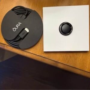 Black Oura Ring Size 12